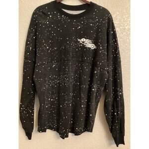 Disney Parks Star Wars Spirit Jersey AOP Starfield Pattern Rebel Alliance Logo M